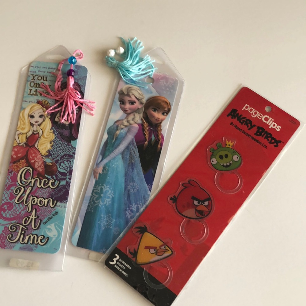🆕 Kids Bookmarks - set of 3